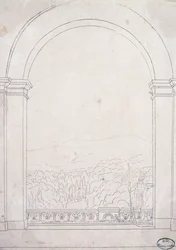Arco en la Villa de Poggio a Caiano, 1813